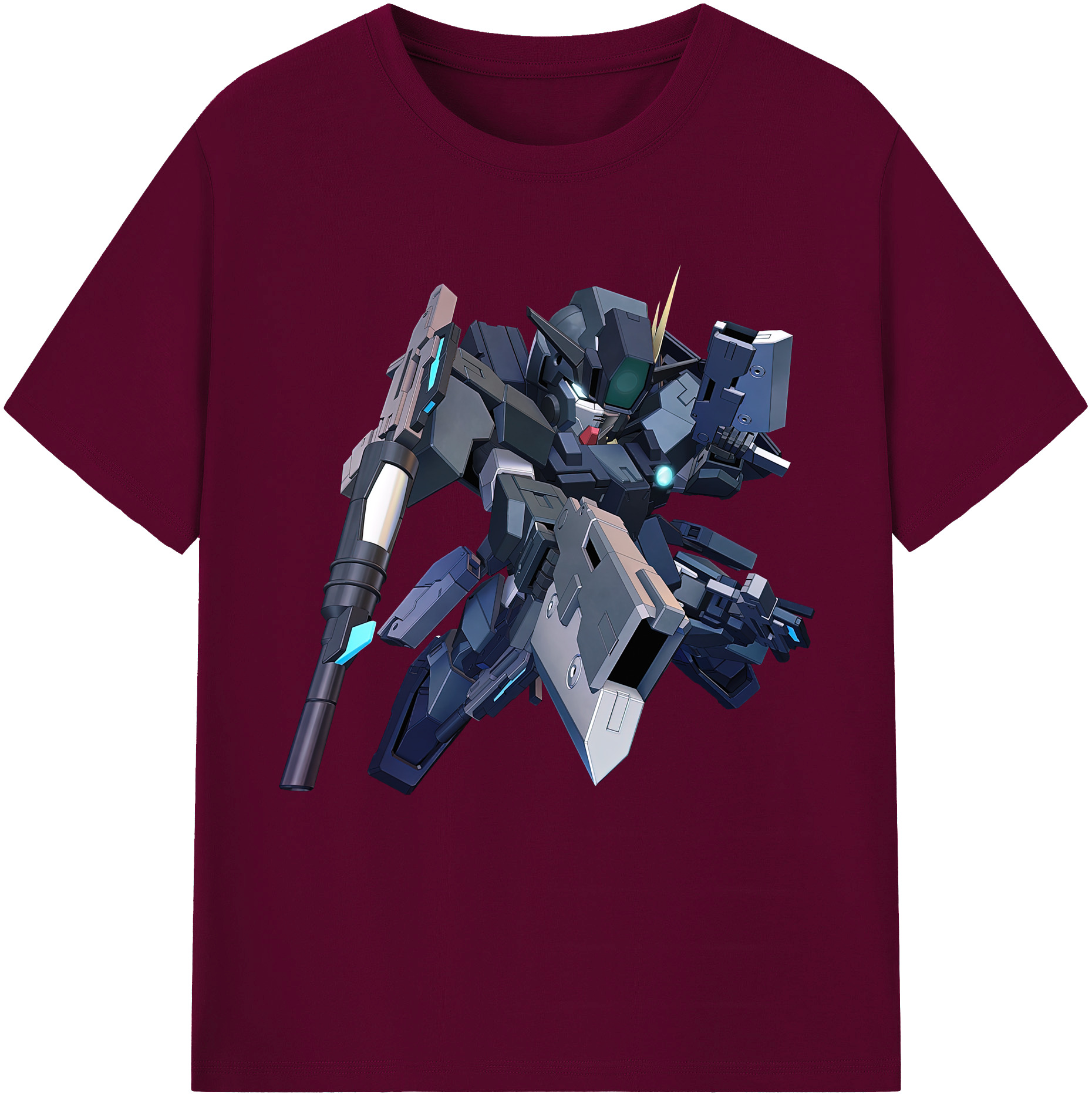 （画像用） 機動戦士ガンダム Mobile Suit Gundam レディースカジュアルプリントTシャツ（綿100％）